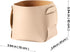 HOMIEAZICOZI 2-Pack Cork Leather Makeup Brush Holder Organizer - Desk Accessories Storage - Pencil Pen Holder - Stylish Addition to Home Decor (Ap...