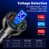 Car Charger Fast Charge,66W SCP/QC3.0 Cell Phone Charger,Cigarette Lighter USB Charger with Voltage Detection Compatible for iPhone 14 Pro MAX/13,...