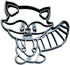 BABY RACCOON CUB WOODS FOREST ANIMAL WOODLAND CREATURE COOKIE CUTTER MADE IN USA...
