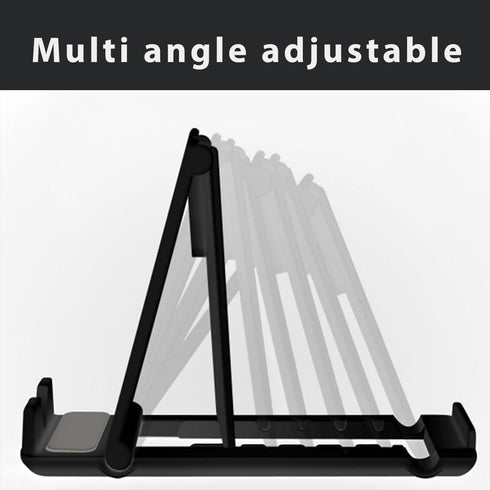 DRM 2 Pack Phone Stand Holder for Desk Portable Cell Phone Holder Multi-Angle Adjustable Compatible with iPhone, Huawei Galaxy Phones Tablet with ...