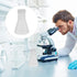 Hemobllo Conical Flask- 50ML Plastic Erlenmeyer Flask Set with Screw Caps and Clear Scale, Scientific Conical Flask Laboratory Flask Lab Supplies ...