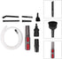 9Pcs Mini Micro, Vacuum Cleaners Mini Vacuum attachments Kit Machine Cleaning Adapter Tool Car Vehicle Cleaning...