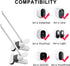 2Pack Flexible Clamp Mount Compatible with Arlo Cam, Arlo Pro/Pro 2/Pro 3/Ultra/Ultra 2, & Others Flexible Gooseneck Mounting Bracket No Tools or ...