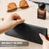 FERYES Silicone Makeup Brush Bag – Elegant Cosmetic Brushes Pouch Bag with YKK Zipper, Travel Makeup Tools Organizer Bag -Black...