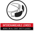 Coast SGL400 Bifocal Replacement Lenses +2.5...