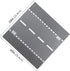 Feleph Classic Road Base Plates, City Street Straight Road Building Kit, 10 x 10 Inches Town Baseplate for Building Bricks Compatible with All Maj...