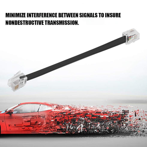 Two Way Radio 6 Pin Short Panels Separate Cable, Extension Line for FT-7800 FT-8800 Walkie Talkie...