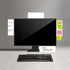 1 pc Dry Erase Monitor Memo Board, Magnetic Dry Erase Multifunction Whiteboard Monitor Side Panel, Desktop Memo Board with a Pen (1)...