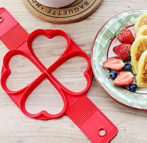 Flip N Cook Silicone Pancake Mold, Flip and Cook Pancake Maker, Flip and Cook Silicone Pancake Maker, Flip'n'cook Silicone Pancake Mold. (2pcs-flo...