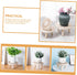 Small Wooden Flower Stand Wooden Stand Wood Base Crystal Ball Holder Vase Display Stands Bonsai Stand Wooden Stool Display Stand Home Ornament Pla...