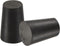 MECCANIXITY Rubber Tapered Plug 13mm to 17mm Solid Test Tubes Bungs Stopper Black for Lab Home 5 Pieces...