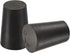 MECCANIXITY Rubber Tapered Plug 13mm to 17mm Solid Test Tubes Bungs Stopper Black for Lab Home 5 Pieces...