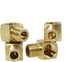 4PCS 90 Degree Street Elbow Brass Pipe Fitting 1/8 Inch NPT Female to 1/8 Inch NPT Male Elbow Fitting for Gas and Refrigeration and Hydraulic Appl...