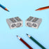 1 Pc Bell Service Handheld Aluminum Pencil Sharpener Metal Alloy Two Hole Office Stationery Really Good Pens Pencil Sharpeners...