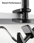 SAIJI Gooseneck Bed Phone Holder, Flexible Long Arm Phone Mount for Desk, Clip Bracket Clamp Stand for 4.0-6.5'' Mobile Cell Phone Stand Document ...