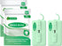 Holy Rose Mint Flavor Dental Floss Picks, Travel Dispenser 2 Boxes, Portable Flossers Case with 10 Count per Box, Bagged Floss Sticks, Twin-Line D...