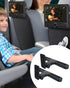 Car Headrest Mounts, Angle Adjustable Headrest Dual Screen DVD Player Mount Holders, 2 Mounting Brackets WONNIE/FANGOR/Sylvania Dual Screen DVD Pl...