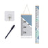 Growth Chart Wall Hanging, Portable Kids Wall Ruler Removable Height Measure Chart for Boys Girls Growth Ruler from Baby to Adult for Child's Room...