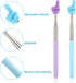 2pcs Retractable Teachers Pointer Sticks, Telescopic Finger Teachers Pointer for Classroom Presentation Whiteboard Extendable Hand Pointing Stick ...