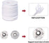 pice QPZ 200 ft Braided Candle Wicks 100% Cotton 21 PLY for Candle Pillars in 1 3/4 inch Dia, for Paraffin Wax Soy Beeswax Candle Making, Sold Sep...
