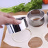 5 Different Sizes Stainless Steel Round Cookie Cutter for Baking Rolled Edge Cookie Circle Biscuit Cutters Ring Cutter Molds for Making Donuts, Bi...