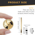 TRYMAG Small Refrigerator Magnets, 300Pcs Small Round Rare Earth Magnets, Multi-Use Tiny Neodymium Fridge Magnets, Premium Cylinder Office Magnets...