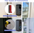 Blink Doorbell Mount, Adjustable (15 to 45 Degrees) Corner Mount, No-Drill Mounting Bracket for Blink Doorbell Camera, Wide Viewing Angle Mount, B...