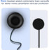 EJEAS Upgrade Helmet Bluetooth Headset Headphone Accessory with Comfortable Earmuffs for Better Noise Cancellation, Suitable for Q2/Q7 Motorcycle ...