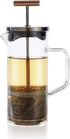 Teabloom Tea Press with Copper Pull Handle and Stainless Steel Filter – Tea Connoisseur's Choice – Pekoe Tea Maker, 12-Ounce...