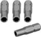 4 pack Screw Driver Bit Adapter, 6.35mm 1/4" Insert Bit adapter 4mm Screwdriver Micro Bit Holder Magnetic Hex Socket Shank Screwdriver Bit Adapter...