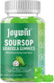 Organic Soursop Graviola Gummies, 2000mg Soursop Extract Organic, Soursop Graviola Leaves& Soursop Fruit Gummies, Antioxidant,Digestive& Immune Su...