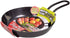 Pearl Metal HB-372 One Hand Grill Pan, 6.3 inches (16 cm), Recipe Included, Induction Compatible, Iron, Racking, Made in Japan...