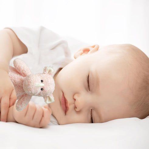 Baby Pink Rhino Soft Stuffed Animal Security Blanket, Plush Rhino Character Lovey Blanket, Baby Shower/Nursery Gift, Cuddly Newborn, Infant, Toddl...