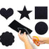 Adhesive Felt Sheet Black Felt 8.3x11.8in 1mm Fabric Adhesive Sticky Back Felt Sheets for Art and Craft Making (5PCS)...