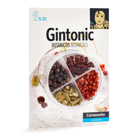 Gin and Tonic 4 Spices Kit Gin Flavoring Spices Carmencita Gin Botanicals...