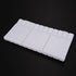 Shappy Watercolor Palette 33 Compartments Folding Paint Tray with 28 Wells and 5 Mixing Areas Plastic Painting Pallet with Thumbhole and Brush Hol...
