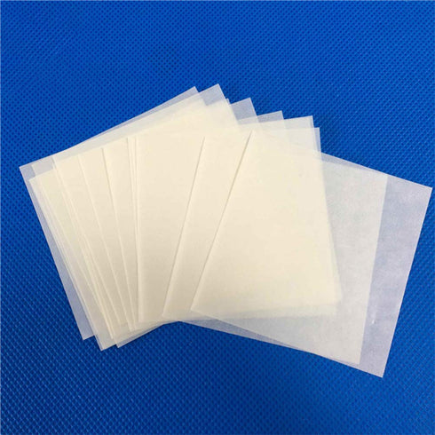 Weighing Paper 500pcs, 3.5 x 3.5 Inches Laboratory Sample Weighing Paper, Non-Stick Non-Absorbing, High-Gloss for Scale Measurement Samples Transf...