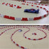 Hobby Fans 120 Pieces RC Car Racing Track Drift Runway Drift Field Fence for 1/14 1/16 1/18 1/24 1/28 Mini RC Car (Red+White)...