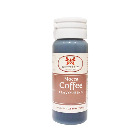 Butterfly Coffee Mocca Flavoring Extract Paste, 25 ml (Pack of 1) – Pure Espresso Extract for Baking, Drinks, Desserts & Coffee Flavoring...