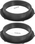 2 Pcs/Set Car Speakers Mounting Bracket, Car Door Audio Speaker Adapter Spacer Rings Mounting Bracket Replacement for Superb Other Supplies...