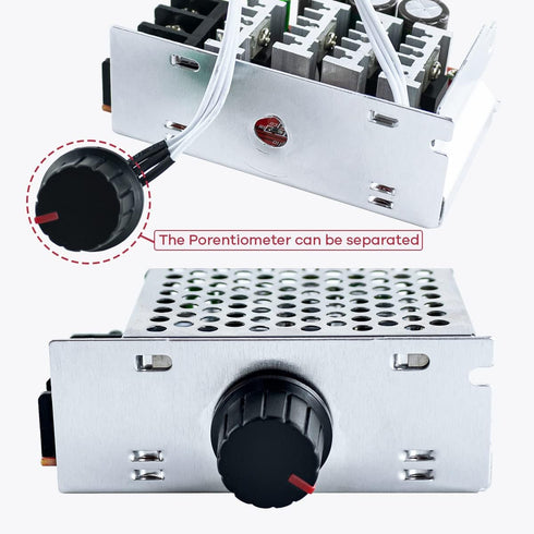 PWM Motor Speed Controller DC 7-70V 30A 12V 24V 36V 48V with 30 Amp Fuse...