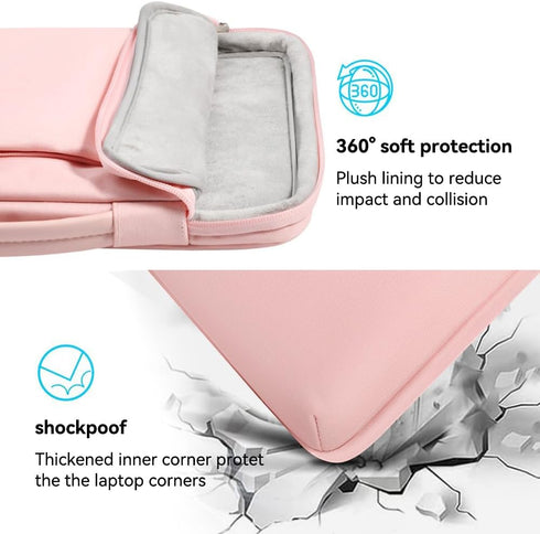 LANDICI 360°Protective 14 15 Inch Laptop Sleeve Case Compatible with MacBook Pro 14,MacBook Air 15,15 Surface Laptop,14"-15" HP Dell Asus Acer Lap...