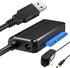 SATA to USB 3.0 Adapter, USB to SATA III Cable External Hard Drive Converter for 2.5 3.5 inch HDD/SSD Data Transfer Support UASP includes 12V/2A P...