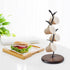 CUKE2BEET Mug Tree Stand, Countertop Coffee Mug Holder Tree Mug Rack Tea Cup Organizer with Wooden Base for Coffee Counter Bar and Kitchen...