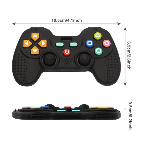 Silicone Teethers for Babies 0-6 Months, Teething Toys for Babies 6-12 Months, Baby Remote Control Toy, Infant Toys 0-3 Months, Sensory Chew Toys,...