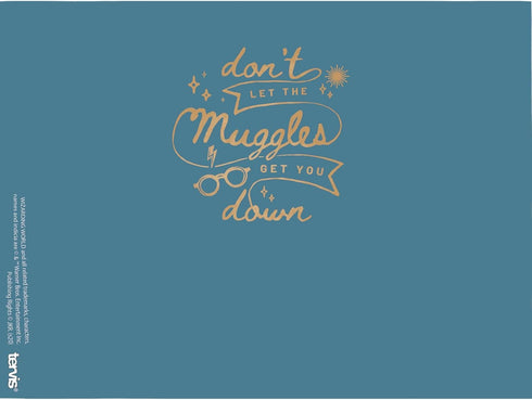 Tervis Harry Potter Don't Let Muggles Get You Down Made in USA Double Walled Insulated Tumbler Travel Cup Keeps Drinks Cold & Hot, 24oz, Classic...