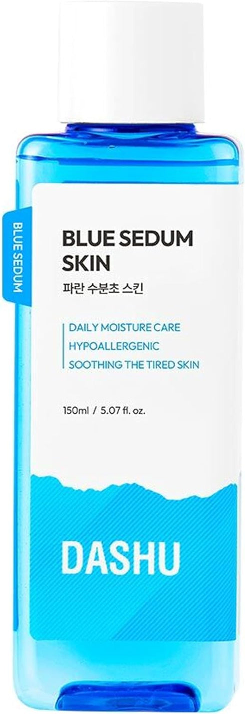 DASHU Boy Sedum Skin | Hypoallergenic Hydrating and Soothing Korean Skin Care Toner w/ 8 Types of Hyaluronic Acids | Skin Care for Men 5.07 fl oz...