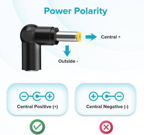 POWSEED Universal AC Adapter 45W 5V 6V 7.5V 9V 12V 13.5V 15V DC Power Supply 1A 2A 3A for Household Electronics Routers CCTV IP Cameras Speaker LE...