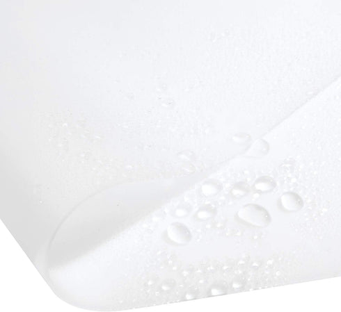 Extra Large Mulitpurpose Silicone Nonstick Pastry Mat Countertop Protector Heat Resistant Nonskid Table Mat (23.6by15.7 Inch, White-1)...