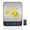 Food Scale,Digital Kitchen Scale,Weight in Grams and Ounces for Baking, Cooking, and Meal Prep,6 Units with Tare Function,LCD Display,11lb...
